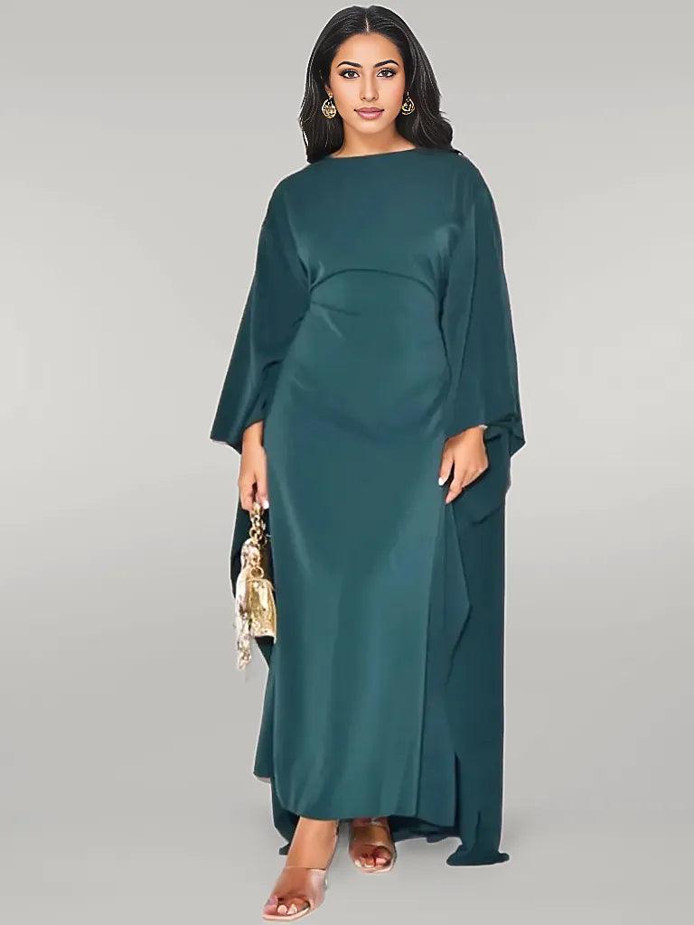 Sleek Butterfly Abaya/Kaftan Dress - Multiple Color Options
