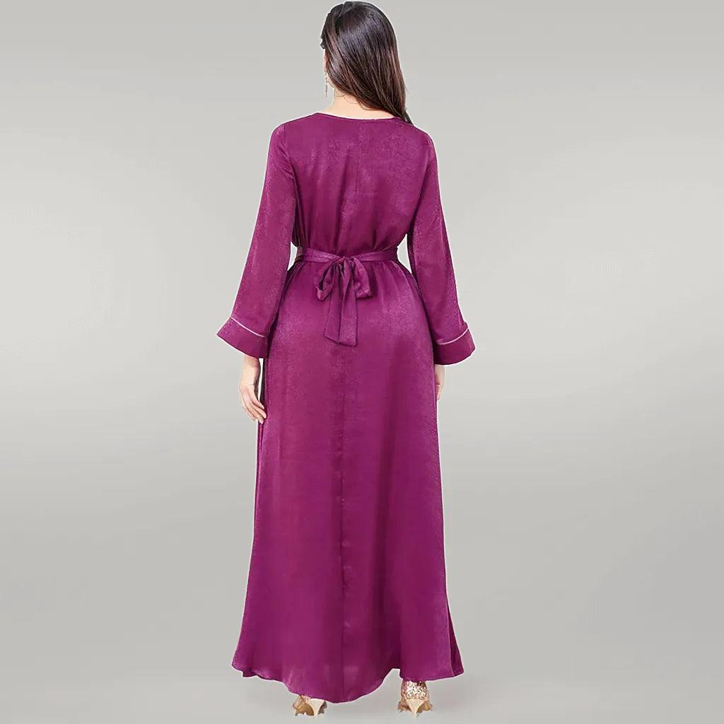 Party Wear Purple Dress