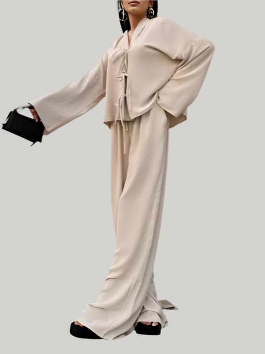 Tie Front Co ord Set