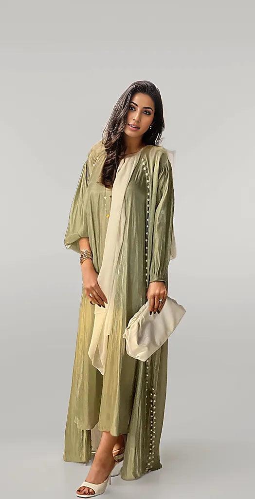 Party Wear Abaya Set
