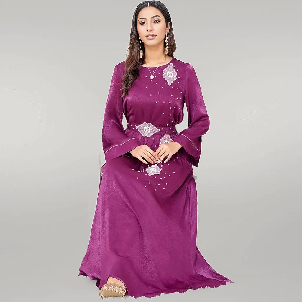 Party Wear Purple Dress