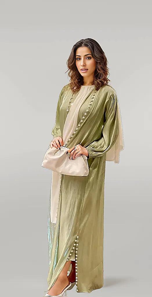 Party Wear Abaya Set