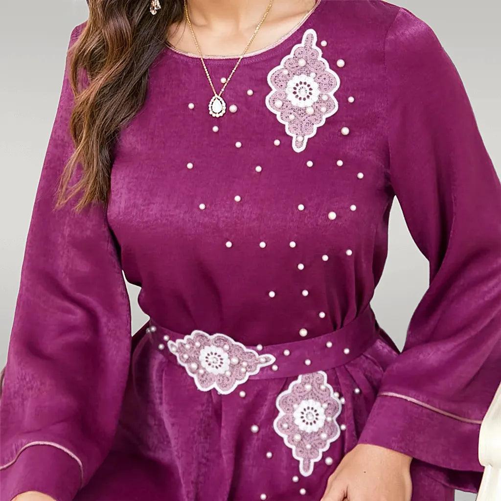 Party Wear Purple Dress