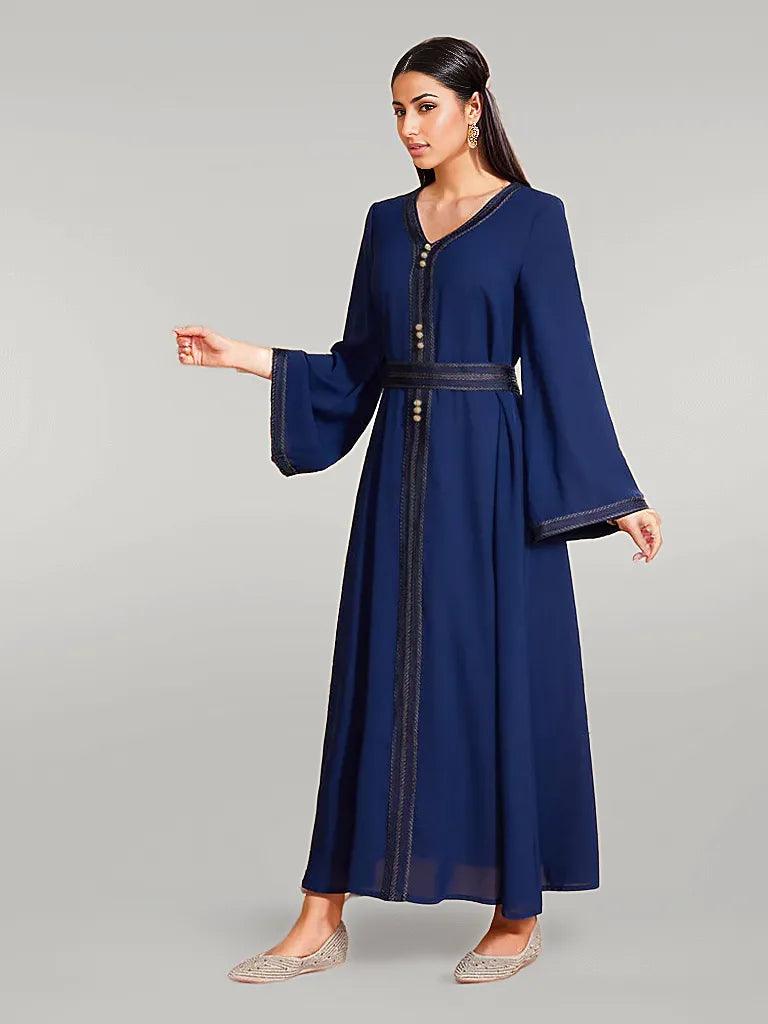 Blue Kaftan for Casual/Party Wear