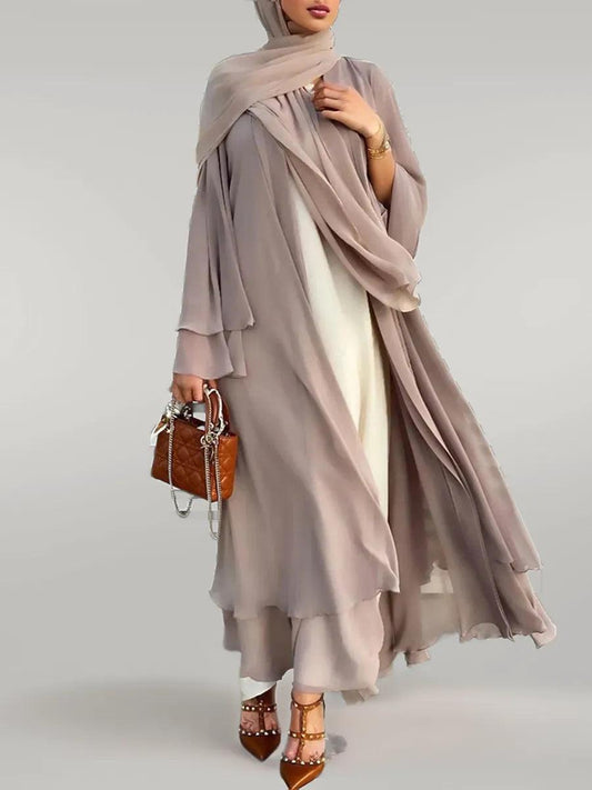 Classy Stylish Abaya with Hijab Scarf