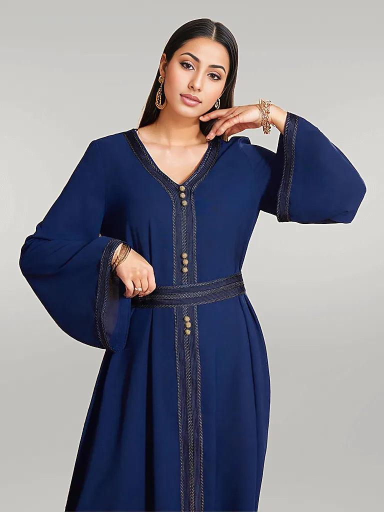 Blue Kaftan for Casual/Party Wear